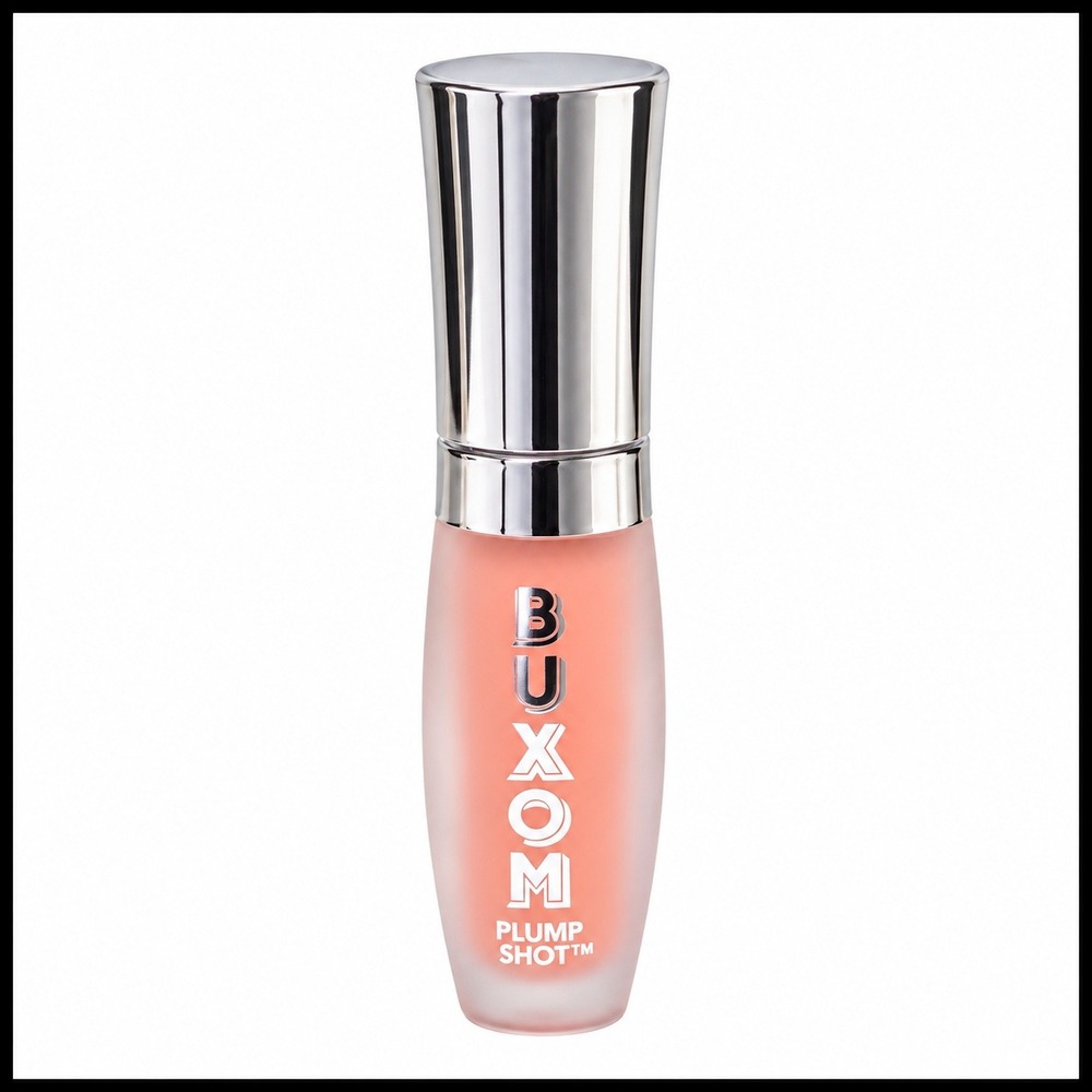 Buxom Plump Shot Collagen Infused Lip Serum Soft Blush 0.07 fl oz Travel Size
